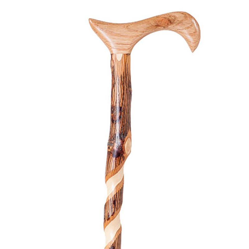 Men's 37&quot; Twisted Laminated Aromatic Cedar with Walnut Cane image number 2