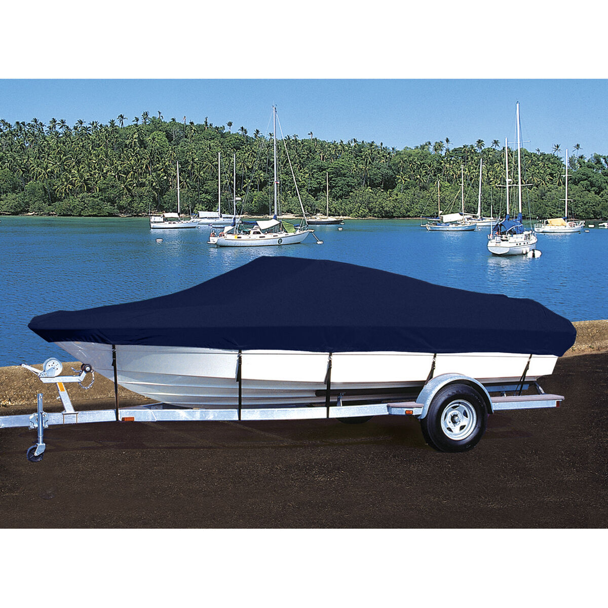 o Trailerite Hot Shot Cover for 94-07 Donzi 22 ZX Cuddy Cabin