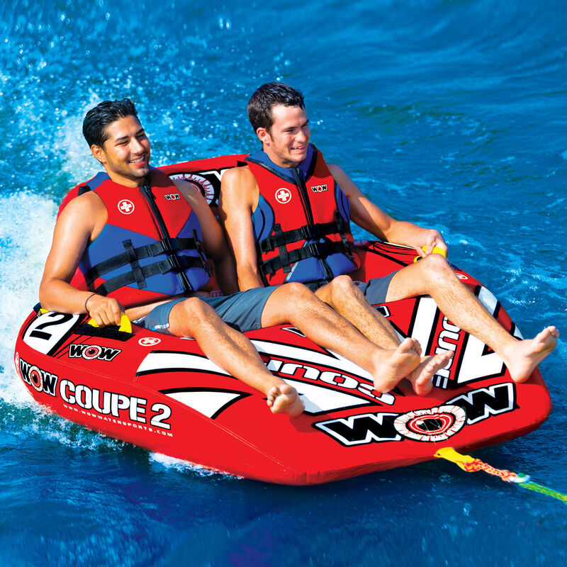 WOW Coupe 2-Person Towable Tube image number 3