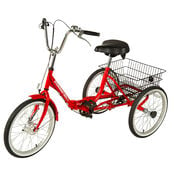 StowAway 3-Speed Tricycle with Rear Basket