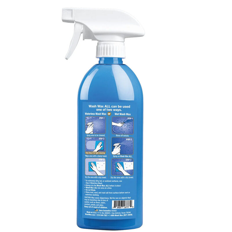 Aero Cosmetics Wash Wax ALL, 16.9 oz. image number 2