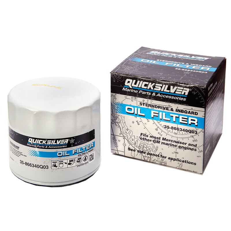 Quicksilver Sterndrive And Inboard Oil Filter image number 1
