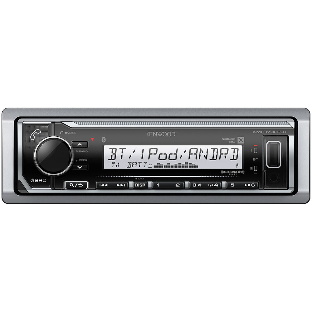 Kenwood KMR-M322BT Media Receiver With Bluetooth | Overton's