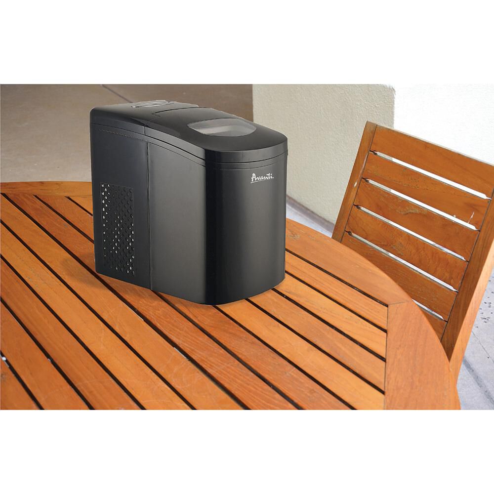 Avanti Portable Ice Maker, Black