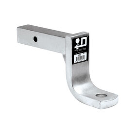 Draw-Tite Trailer Hitch Ball Mount, Fits 2 Inch Square Receiver, 6 Inch Drop, 5 Inch Rise, 12,000 lbs. Capacity