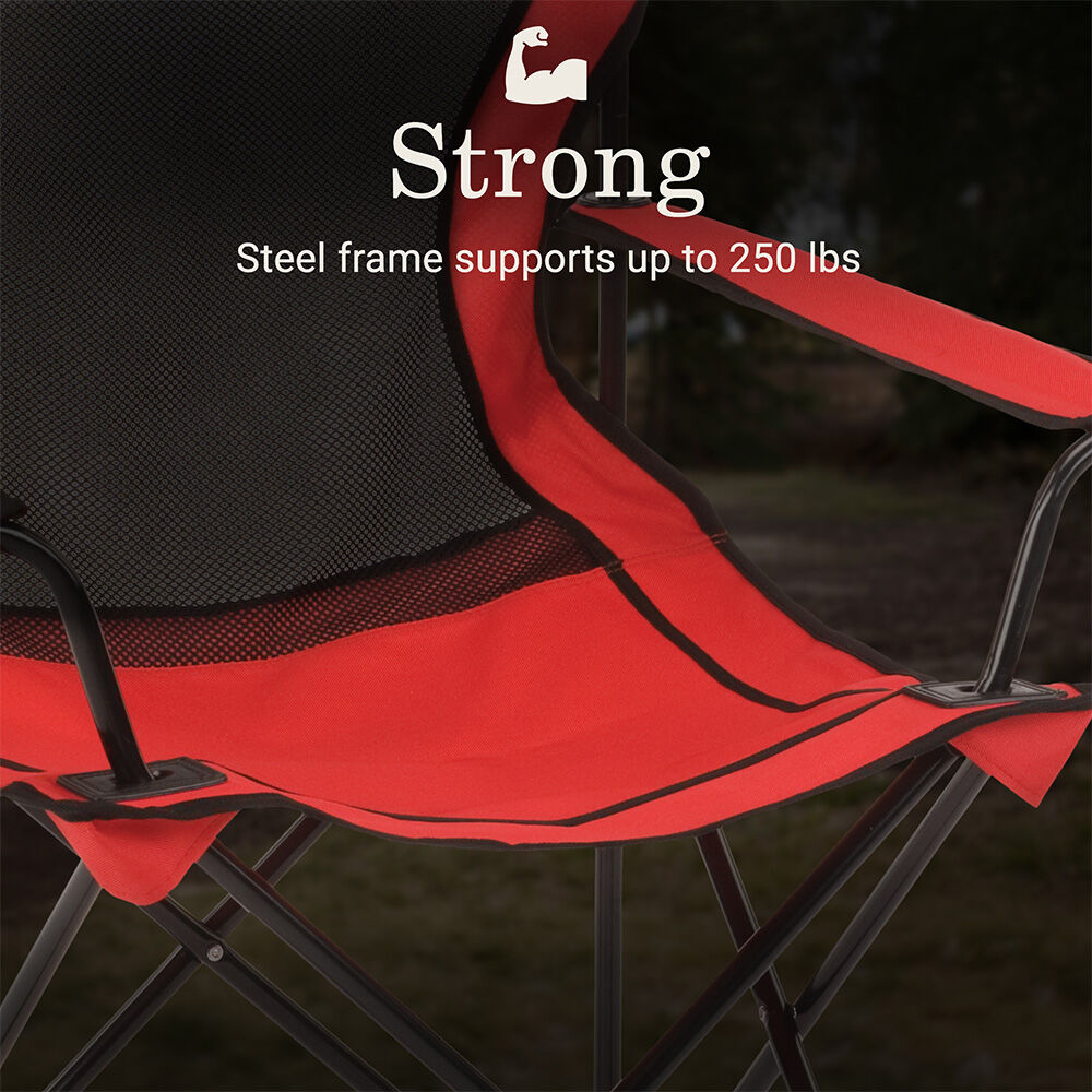 Coleman Broadband Mesh Quad Chair