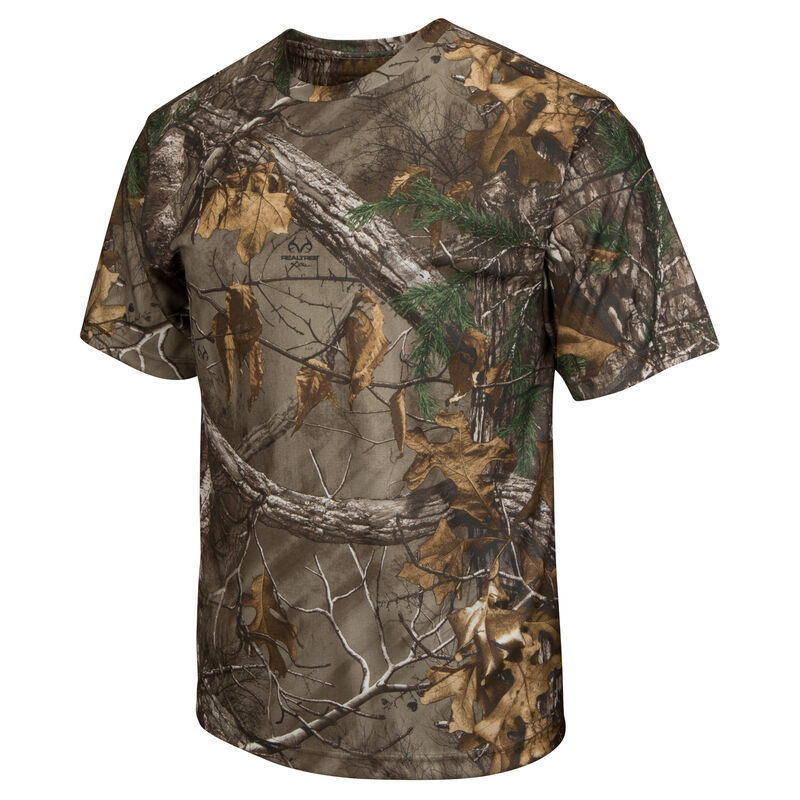 Realtree Men's Poly Short-Sleeve Tee image number 1