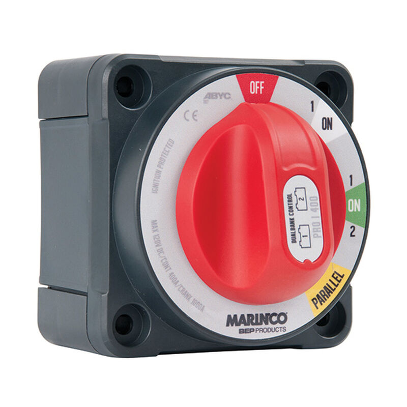 Marinco Pro-Installer Dual Bank Control Switch image number 1