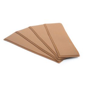 SeaDek 3.75" x 12.75" x 5mm 4-Piece Step Kit - Mocha Embossed