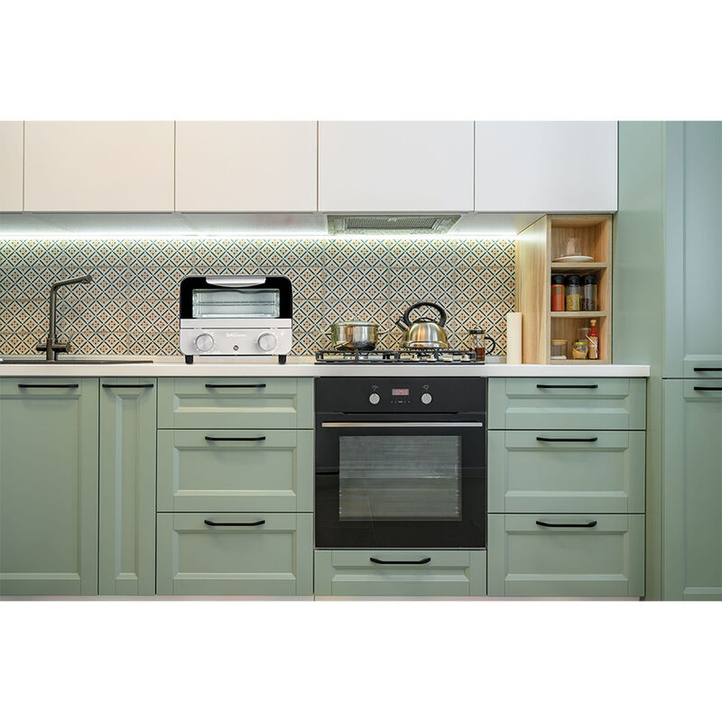 Betty Crocker Mini Toaster Oven, 7-Liter, Black image number 4