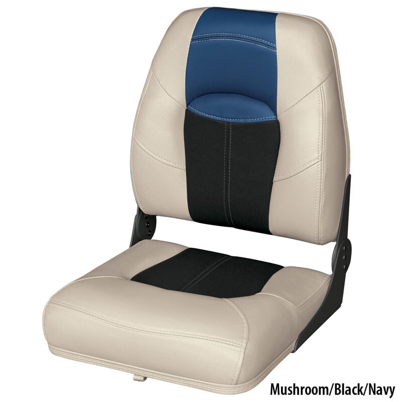 Wise Blast-Off Tour Series High-Back Folding Boat Seat image number 13