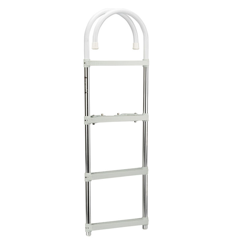 Whitecap Aluminum 4-Step Gunwale Ladder with 11" Hooks image number 2