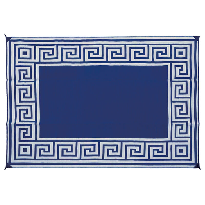 Reversible Greek Motif Design Patio Mat image number 26