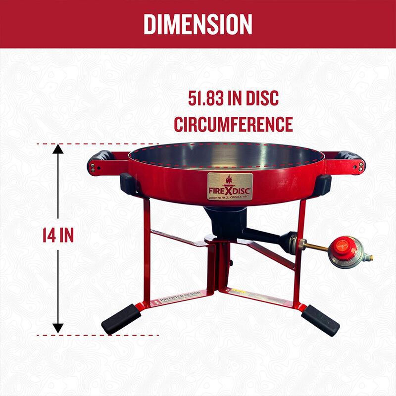 The Drifter Series FIREDISC 215 Table Top Portable Propane Cooker image number 6