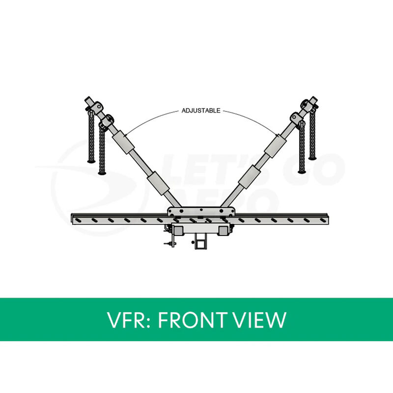 Let's Go Aero V-Lectric VFR Fold & Slideout eBike Carrier image number 11