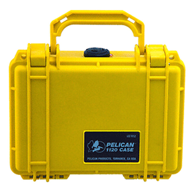 Pelican 1120 Case With Pick 'N Pluck Foam, Yellow image number 1