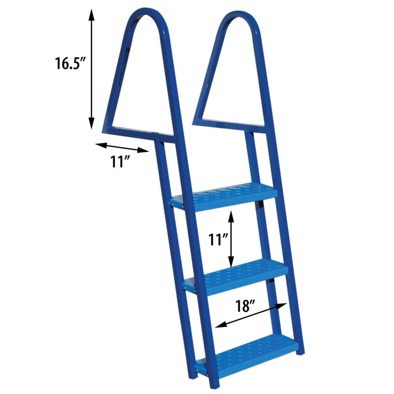 Tie-Down 3-Step Dock Ladder image number 1