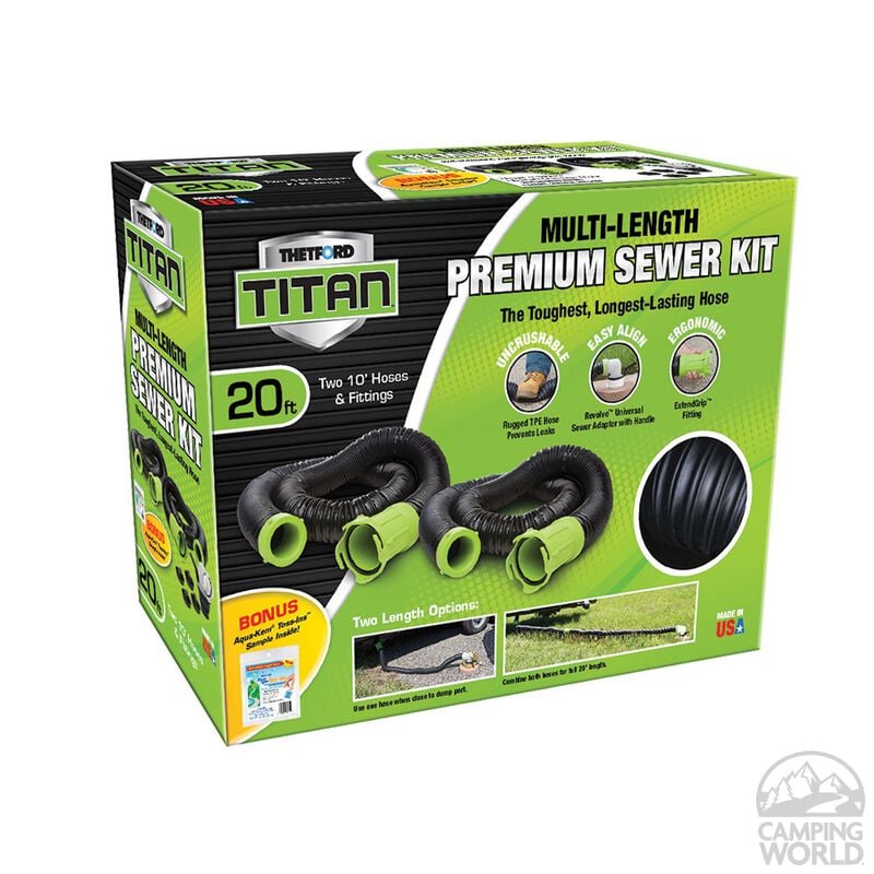Thetford Titan Multi-length Premium Sewer Hose Kit image number 4