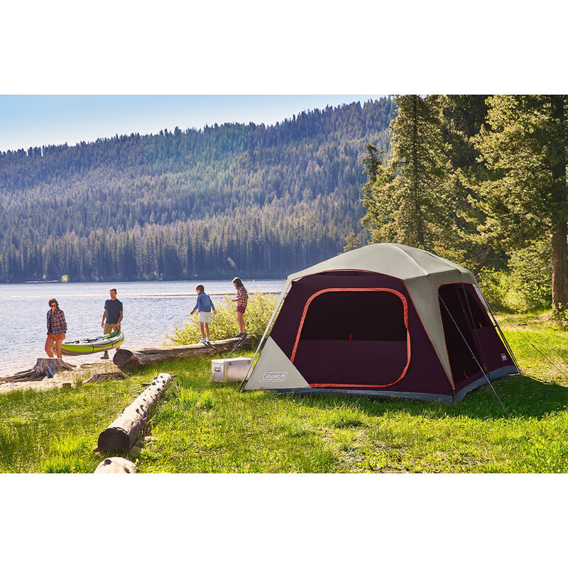 Coleman Skylodge 10-Person Camping Tent, Blackberry image number 8