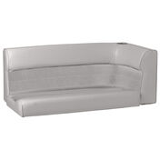 Toonmate Deluxe Pontoon Left-Side Corner Couch Top - Gray