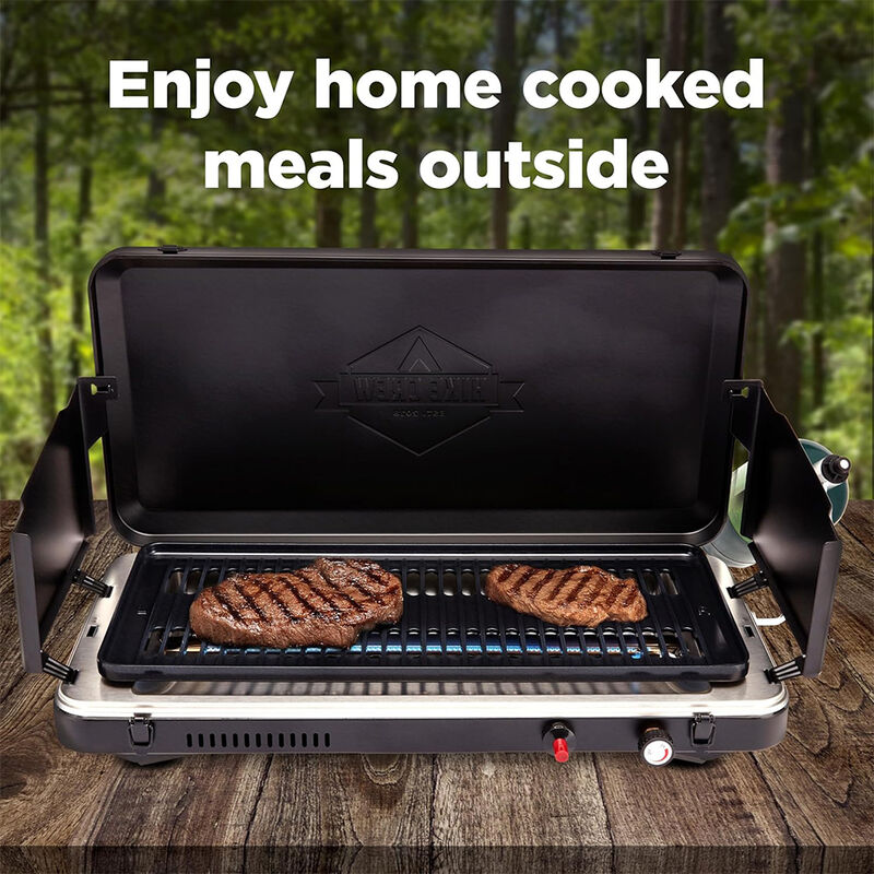 Hike Crew 2-Burner Gas Camping Grill, 13,000 BTU image number 3