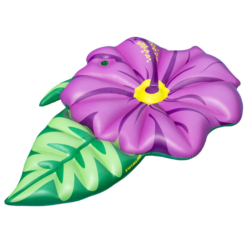 Swimline Hibiscus Flower Float image number 1