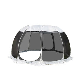 Leedor Pop-Up Screen House Tent, 15' x 15', Gray
