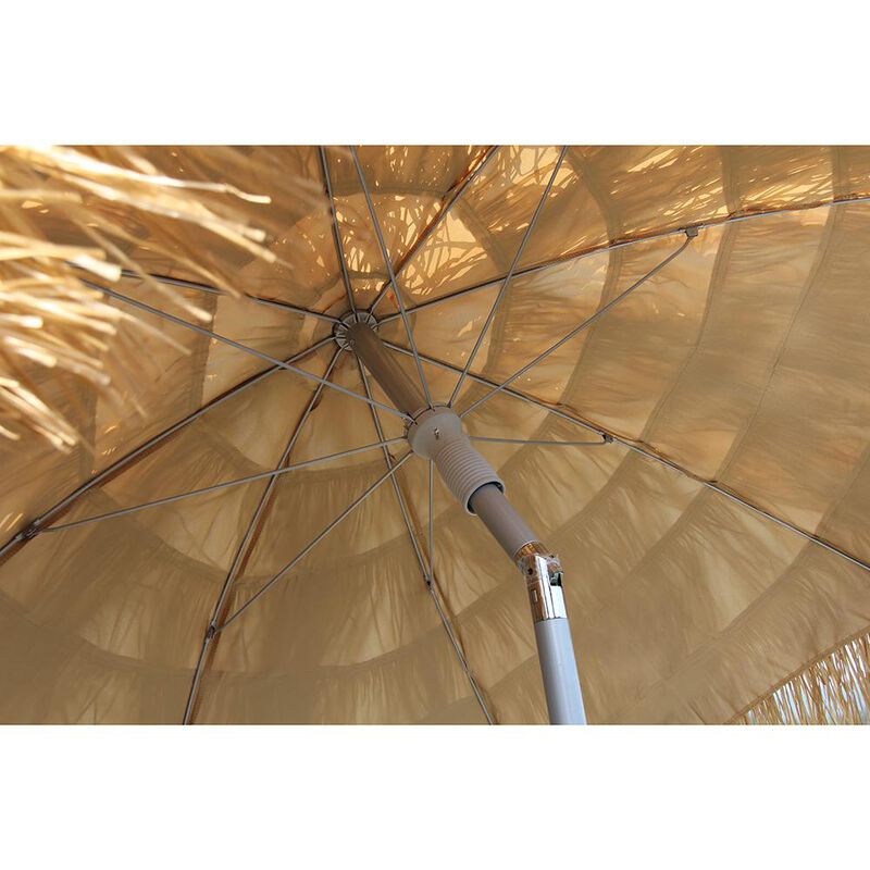 Palapa Tiki Patio Umbrella 6 ft - Whiskey Brown image number 3