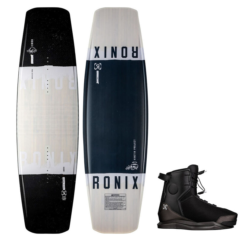 Ronix Kinetik Project Flexbox 1 156 Wakeboard with Parks Bindings image number 1