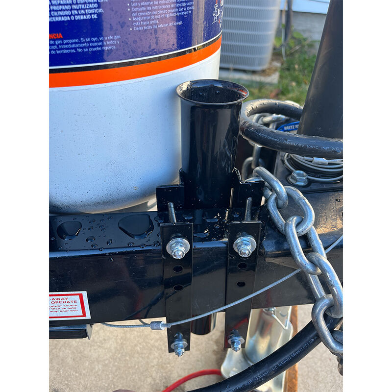 Pyramid LED Whips Telescopic Flagpole Frame/Bumper Mount, 1-7/8" dia. image number 3