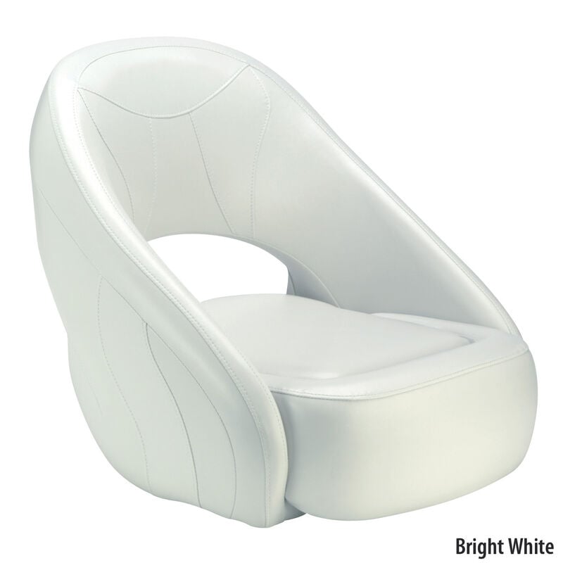 Attwood Avenir Fully Upholstered Seat, White Base image number 6