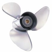 Solas 3-Blade Propeller, Pressed Rubber Hub / Stainless Steel, 14 dia x 11 pitch, Right Hand