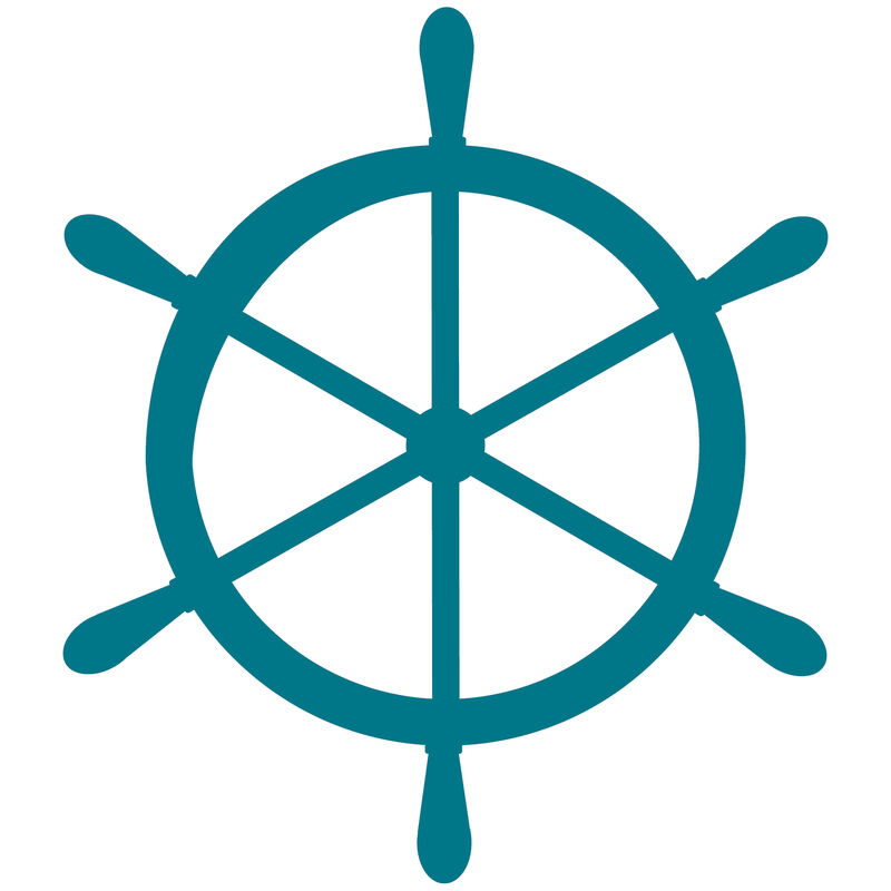 Ship's Wheel Vinyl Decal image number 18