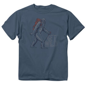 Buck Wear Men's Wild Yeti Short-Sleeve Tee