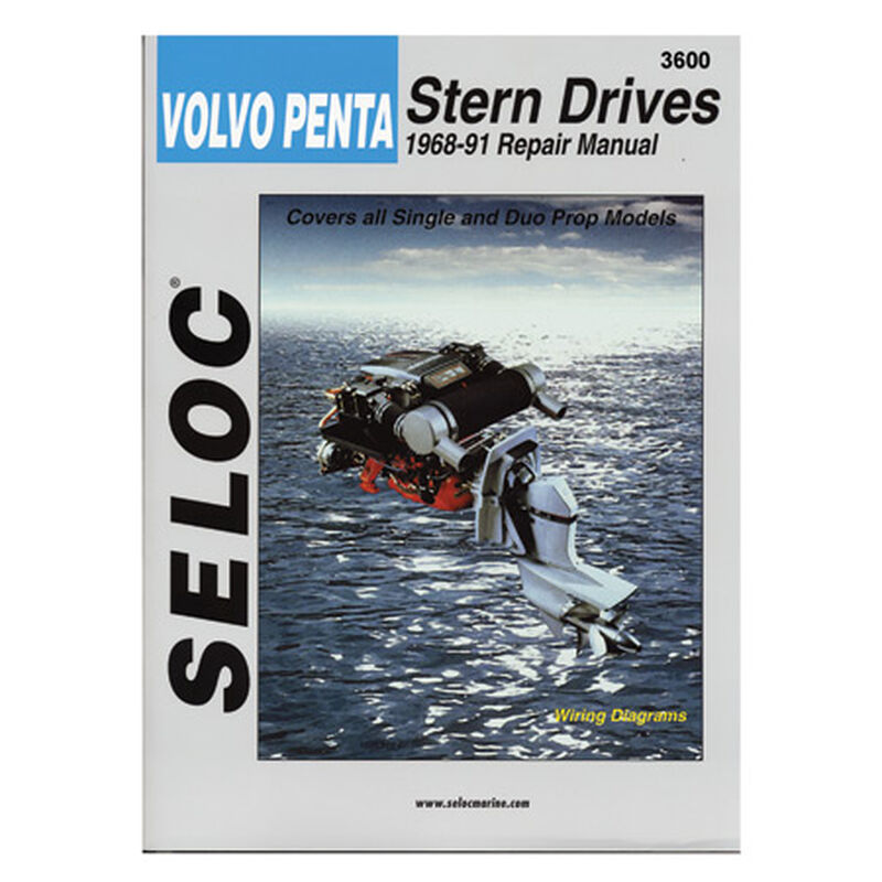 Seloc Marine Stern Drive & Inboard Repair Manual for Volvo/Penta '68 - '91 image number 1