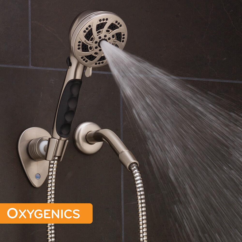 Oxygenics Fury RV Handheld Shower Head Brushed Nickel