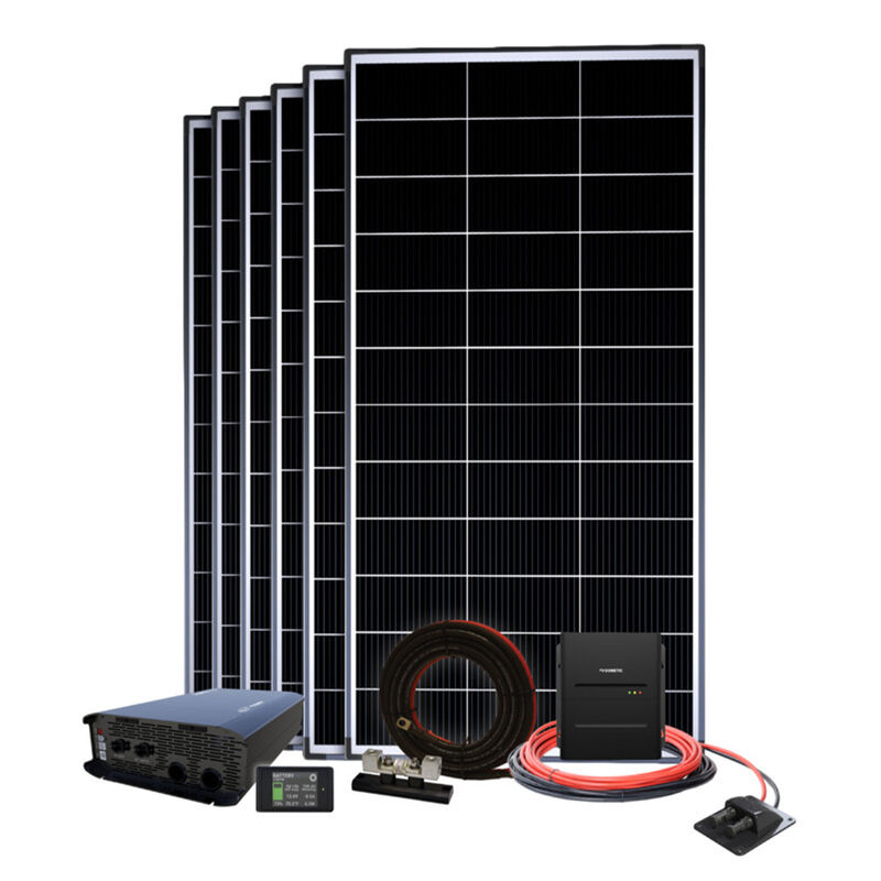 Dometic Go Power! PowerTrak 1200 System with 1200W Solar, 40A MPPT, 3000W Inverter Charger & PowerTrak Display