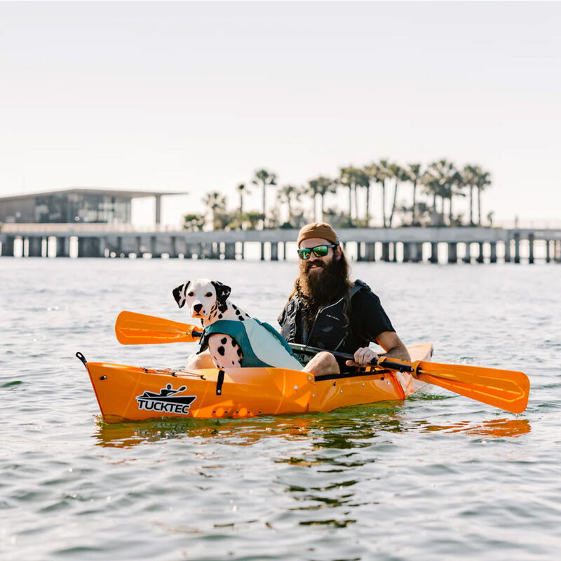  Tucktec 10FT PRO Plastic Folding Kayak in Pink image number 6