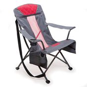 Gray-Red Tension Chair