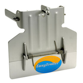 EasyTroller Hinged Metal Trolling Plate, Short Plate without Fins