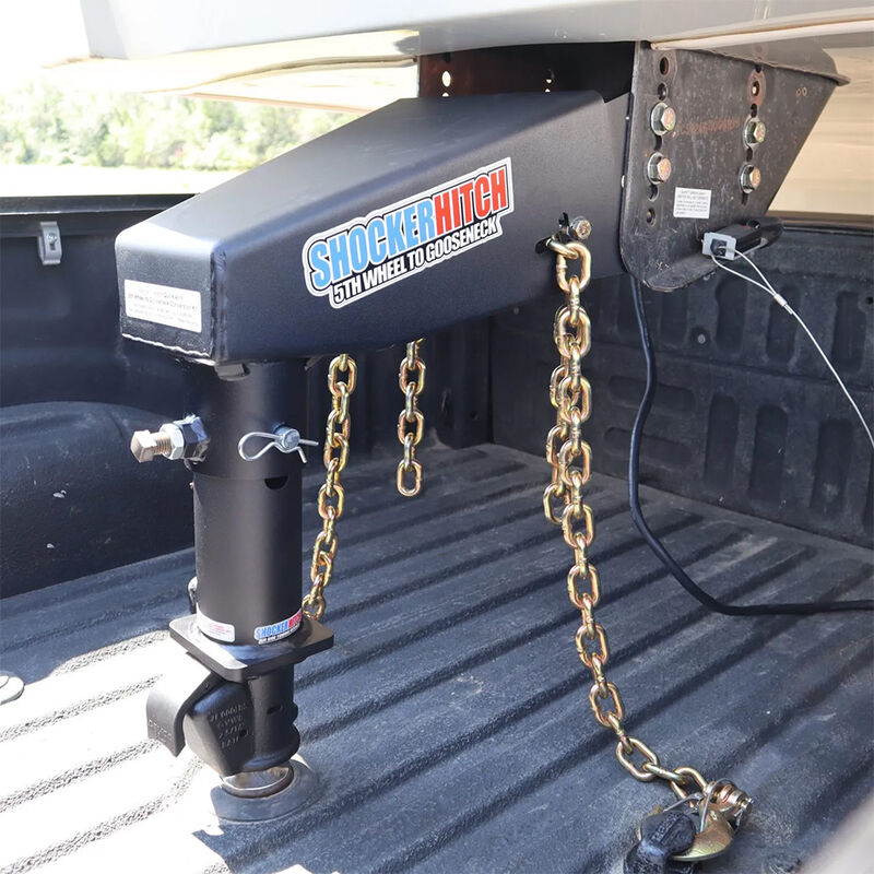Shocker Hitch 5th Wheel to Gooseneck Demco Coupler Conversion Kit, Lippert 1621, 0719, RhinoBox, without Chain Kit image number 9