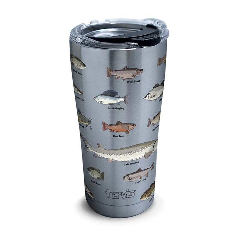 Tervis Here Fishy 20-oz. Stainless Steel Tumbler image number 1