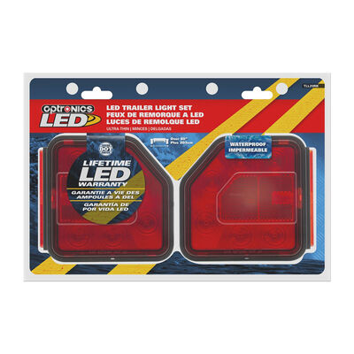 Optronics LED Trailer Light Set for Over 80" Applications