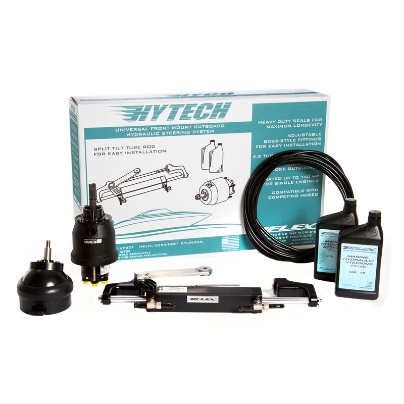 UFlex HYTECH 1T Hydraulic Steering Kit With Tilt, Up To 150 HP image number 1