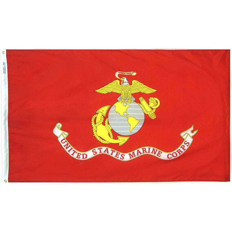 US Marine Corps Flag, 3' x 5' image number 1