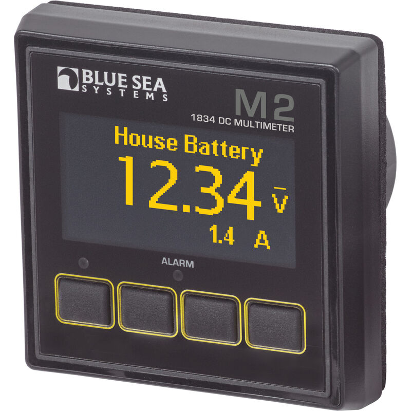 Blue Sea Systems M2 DC Multimeter OLED Digital Monitor image number 1