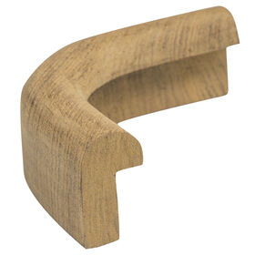 Whitecap Teak Outside Corner Edge Molding