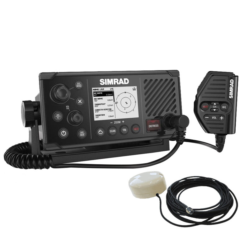 Simrad RS40-B VHF Radio w/Class B AIS Transceiver & GPS-500 Antenna image number 1