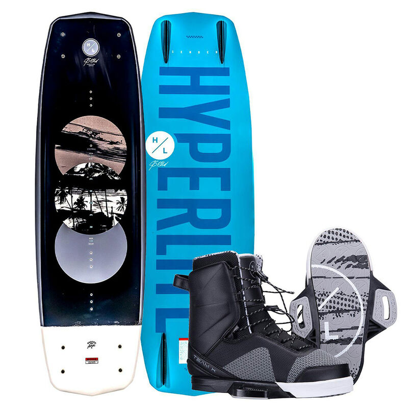 Hyperlite Sender w/ Team X Boots Wakeboard Combo image number 1