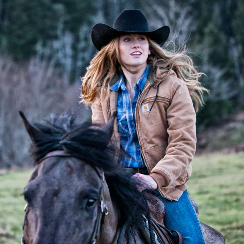 Carhartt Women's Weathered Wildwood Jacket image number 7